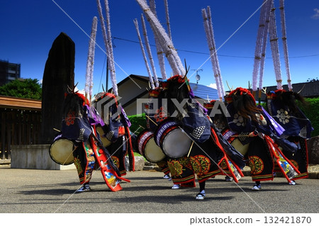 Iwate Prefecture Folk Performing Arts Performance Deer Dance Iwate Prefecture Folk Performing Arts Performance Deer Dance 132421870