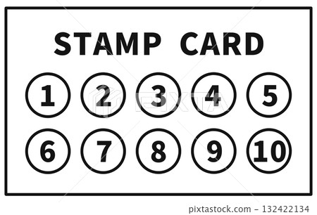 Stamp card 132422134