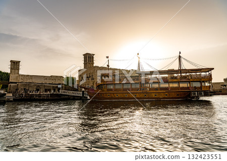 Deira seen from Dubai Creek (Dubai, United Arab Emirates) 132423551