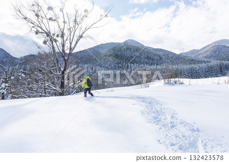 雪鞋徒步 Hiruzen Kogen 的形象 132423578