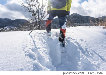 雪鞋徒步 Hiruzen Kogen 的形象 132423582
