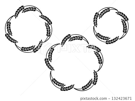 稻穗框/裝飾框套裝 132423671