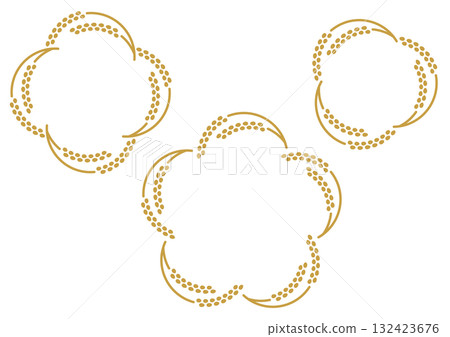 稻穗框/裝飾框套裝 132423676