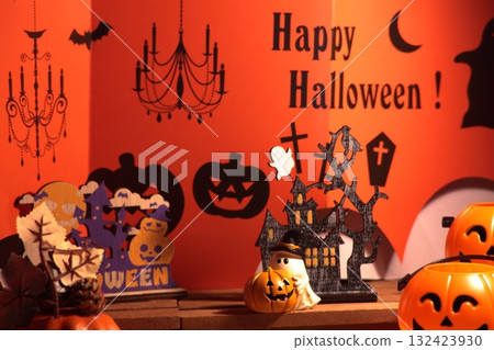 萬聖節背景裝飾 132423930