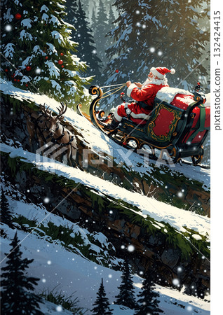 winter, christmas, xmas 132424415