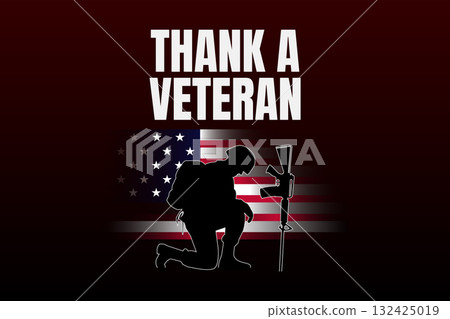 thank a veteran honoring courage and service 132425019