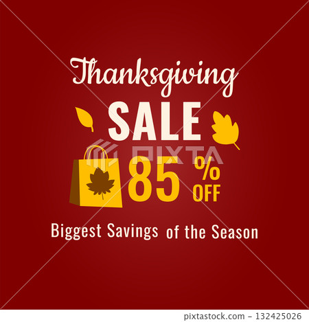 thanksgiving sale autumn festival special discount 132425026