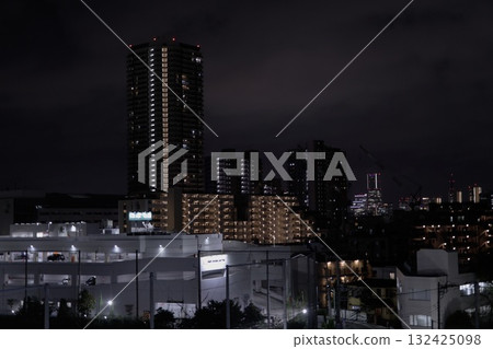 橫濱的夜景 132425098