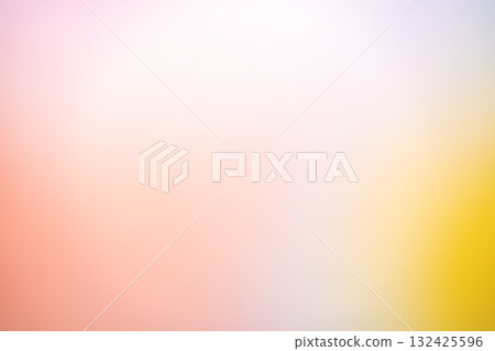 粉紅色和黃色的柔和漸層背景 132425596