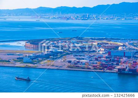 世博後的大阪港和夢島 世博後的大阪港和夢島 132425666
