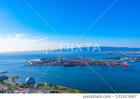 世博後的大阪港和夢島 世博後的大阪港和夢島 132425667