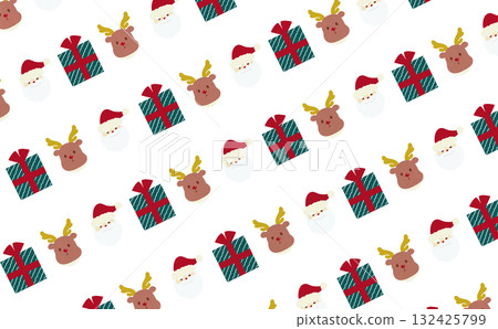 Christmas pattern Christmas pattern 132425799