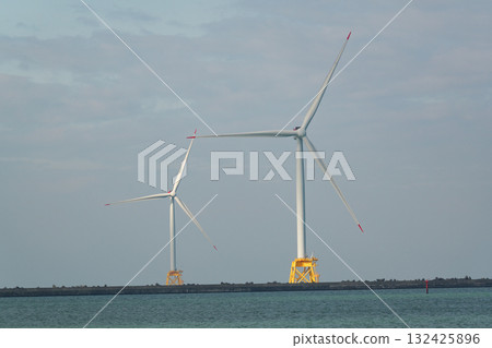 北海道石徠市離岸風力發電 132425896