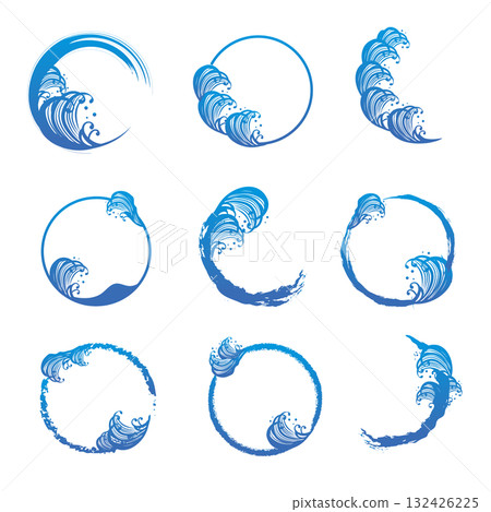Wave Frame Set 132426225