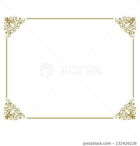 Decorative frame material set 132426226