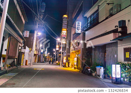 熱海市中央町浜町觀光街夜景 熱海市中央町浜町觀光街夜景 132426834
