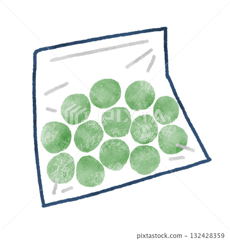 This is a plum-themed item series painted in green and navy. 132428359