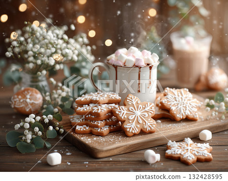 薑餅和可可/自製節日美食，溫暖聖誕時光 132428595