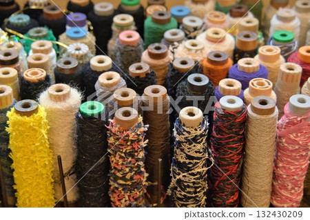 A traditional textile factory 132430209