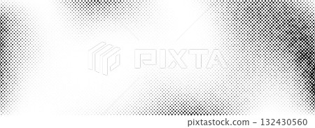 Dotted noise gradient texture. Fading grunge gradation pattern. Black retro halftone wallpaper. Rasterized pixelated comic background. Vector cartoon pop art backdrop overlay in manga, anime style Dotted noise gradient texture. Fading grunge gradation pattern. Black retro halftone wallpaper. Rasterized pixelated comic background. Vector cartoon pop art backdrop overlay in manga, anime style 132430560