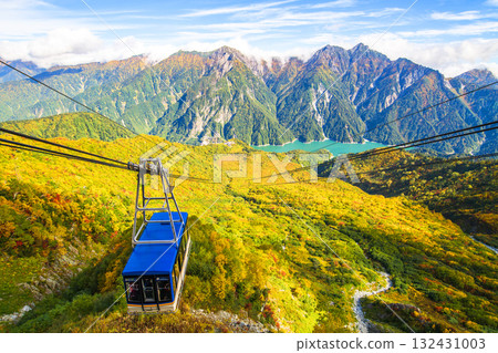 富山縣立山黑部阿爾卑斯山脈路線、大觀峰索道和黑部湖 富山縣立山黑部阿爾卑斯山脈路線、大觀峰索道和黑部湖 132431003