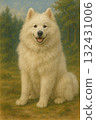 Samoyed painting 132431006