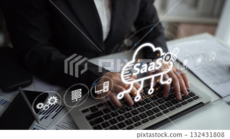 SaaS Software as a Service Platform Cloud System Muxer SaaS Software as a Service Platform Cloud System Muxer 132431808