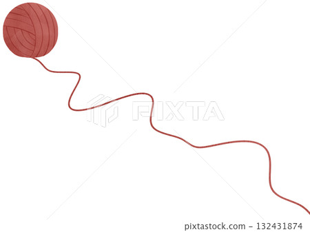 手繪水彩紗框插圖 132431874