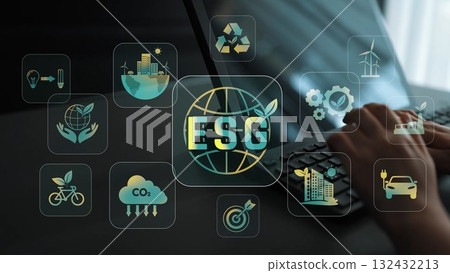 ESG sustainability and green technology ecosystem Marrow 132432213