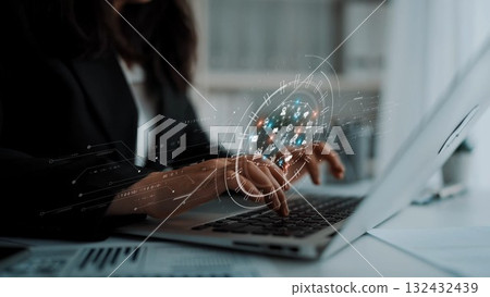 Artificial Intelligence Core with Digital Data Circuit Marrow 132432439