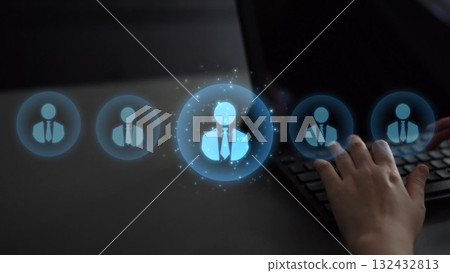 Digital Human Resource and Online Recruitment Technology Muxer 132432813