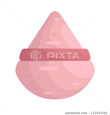 Illustration of powder puff Illustration of powder puff 132433382