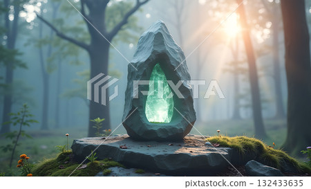 Illuminating Kitchen Modernity: A Glimpse of Home with Striking Pendant Lights and Neutral 132433635