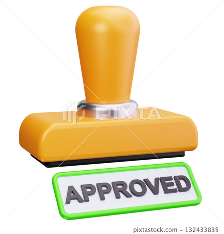 Approved Stamp Seal 132433835