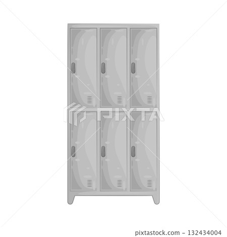 Illustration of locker 132434004