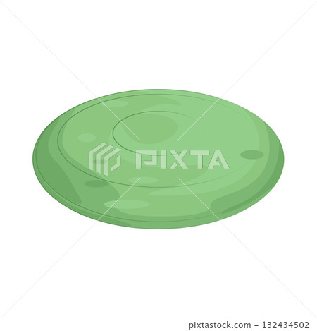 Illustration of frisbee Illustration of frisbee 132434502