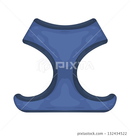 Illustration of pet vest 132434522