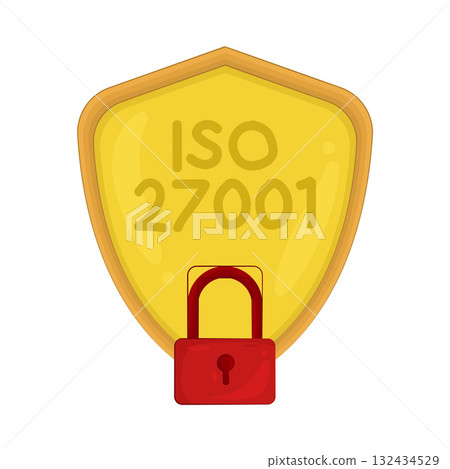 Illustration of ISO 27001 132434529
