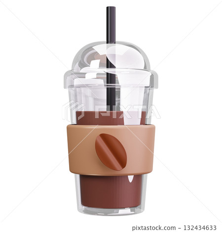 Iced Coffee Cup Iced Coffee Cup 132434633
