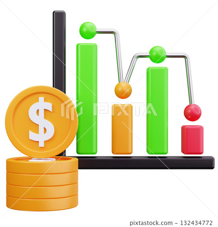 Finance Bar Chart Finance Bar Chart 132434772