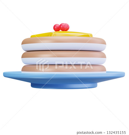 Pancake Breakfast Stack Pancake Breakfast Stack 132435155