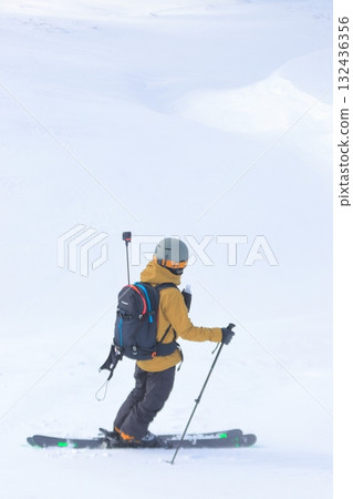 野外滑雪 132436356