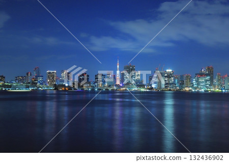 東京鐵塔夜景 東京鐵塔夜景 132436902