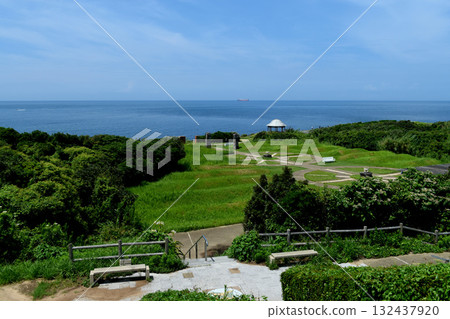Summer in Yamaguchi, Yumesakinami Park Summer in Yamaguchi, Yumesakinami Park 132437920