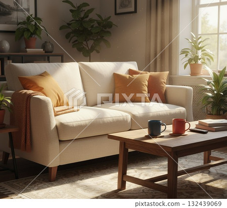 Fashionable living room Fashionable living room 132439069