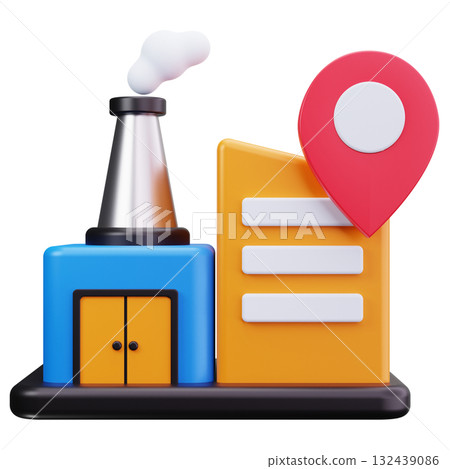 Factory Location Marker 132439086