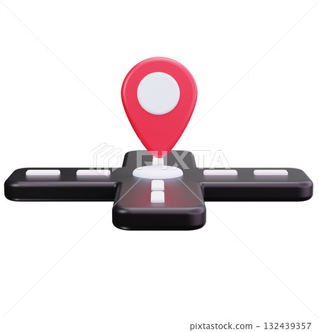 Navigation Crossroad Point Navigation Crossroad Point 132439357