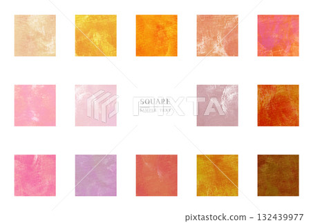 Red acrylic paint square texture 132439977