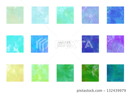Blue acrylic paint square texture Blue acrylic paint square texture 132439979
