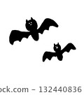 蝙蝠圖 132440836
